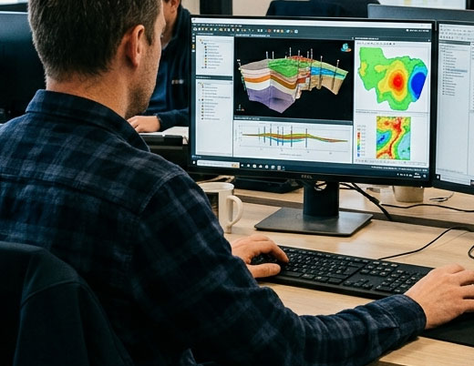 logiciel de geomodelisaion